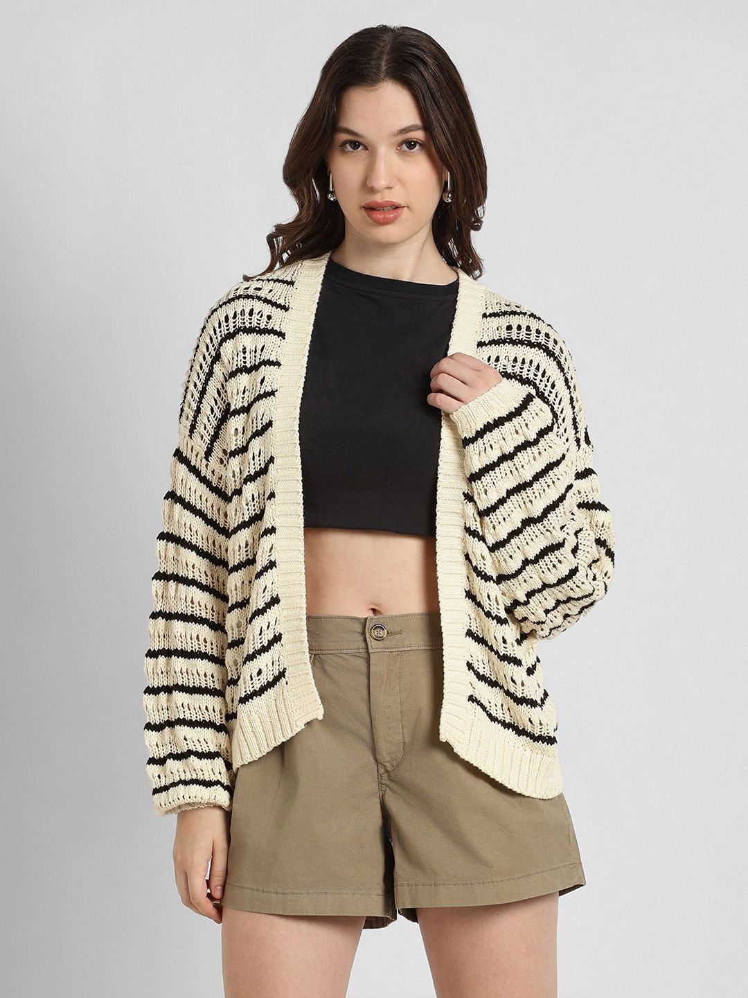 AMERICAN EAGLE OUTFITTERS Women Striped Pullover
