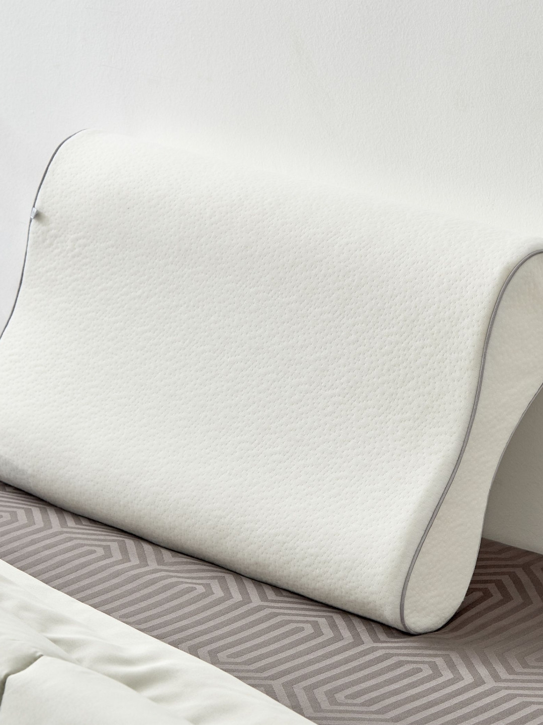 Home Centre White Memory Foam Filled Soft Sleep Pillow