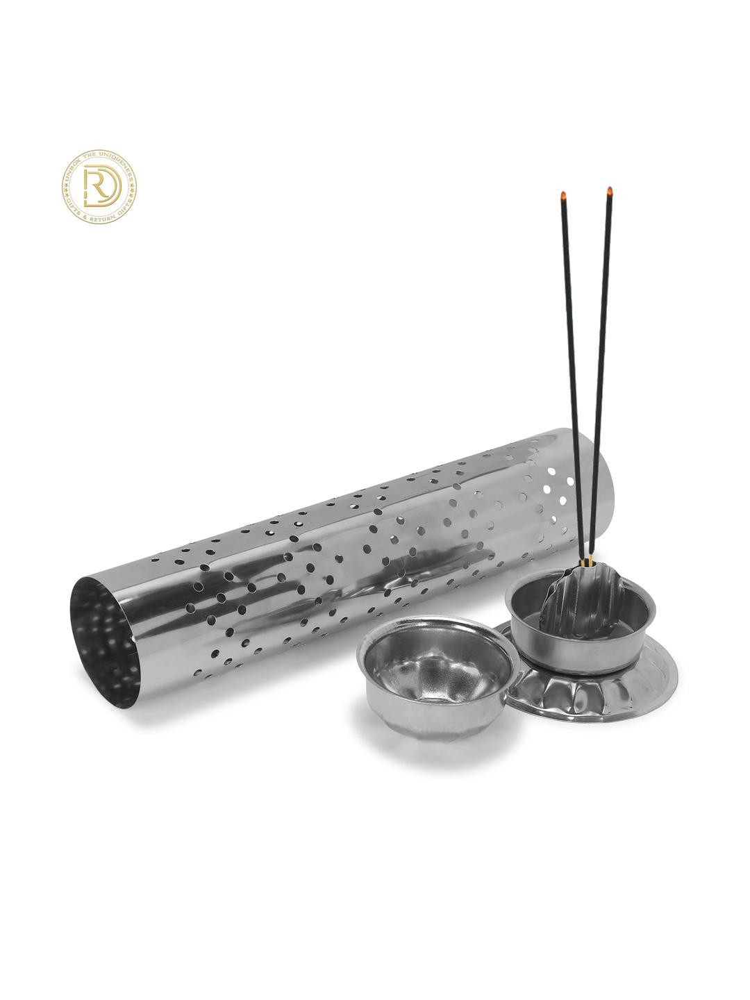 DigiRake Stainless Steel Incense and Dhoop Stand