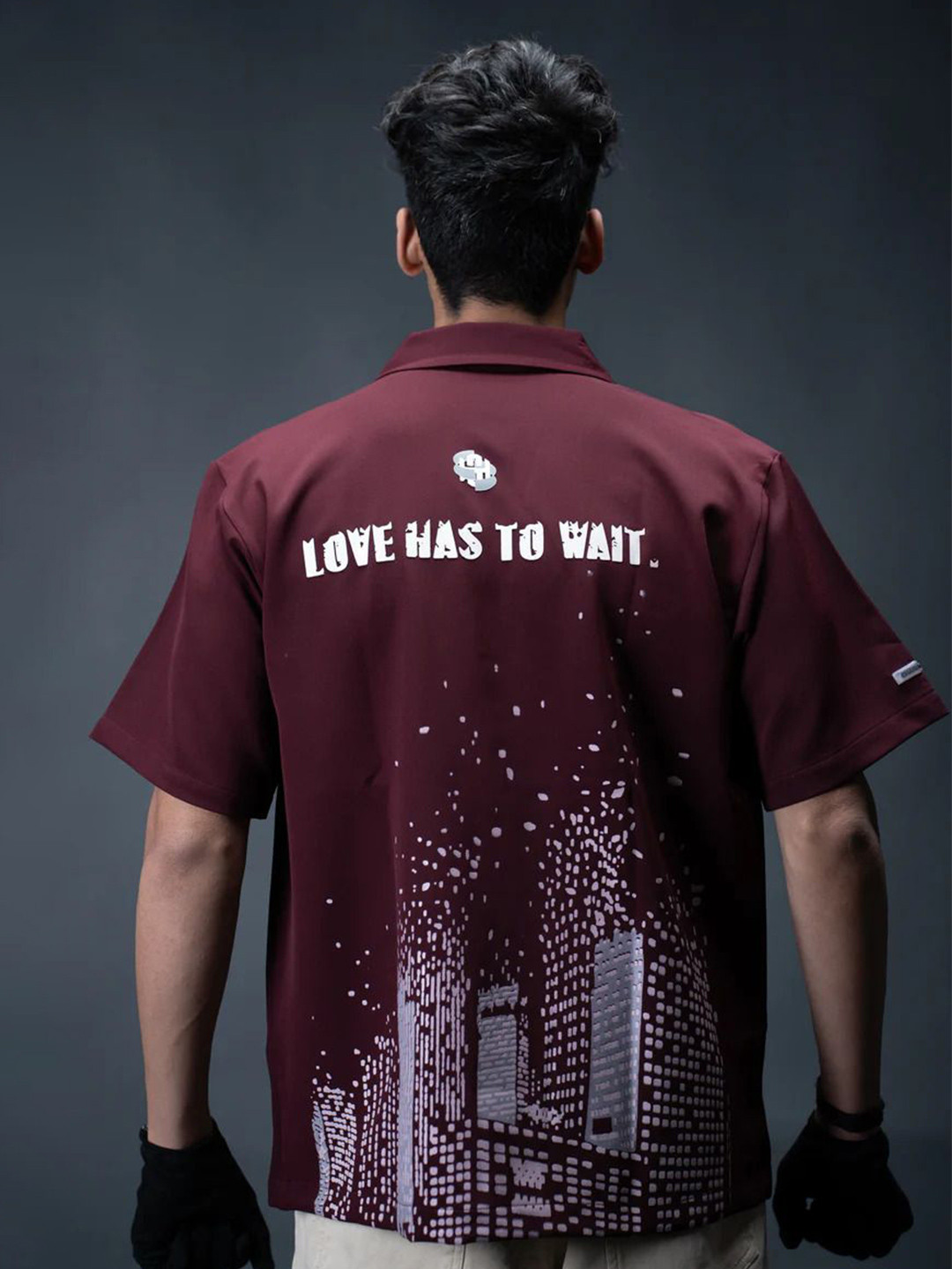 CHARACTR CO IN Unisex Graphic Printed Cuban Collar Casual Shirt