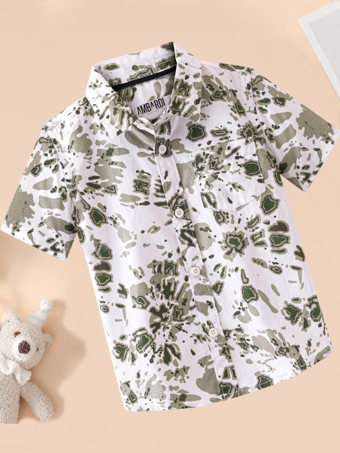 AMBARDI FASHION Boys  Cotton  Shirts