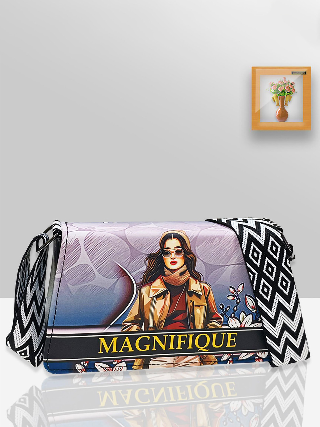 CANDY BAGS Women Floral Crossbody Sling Bag