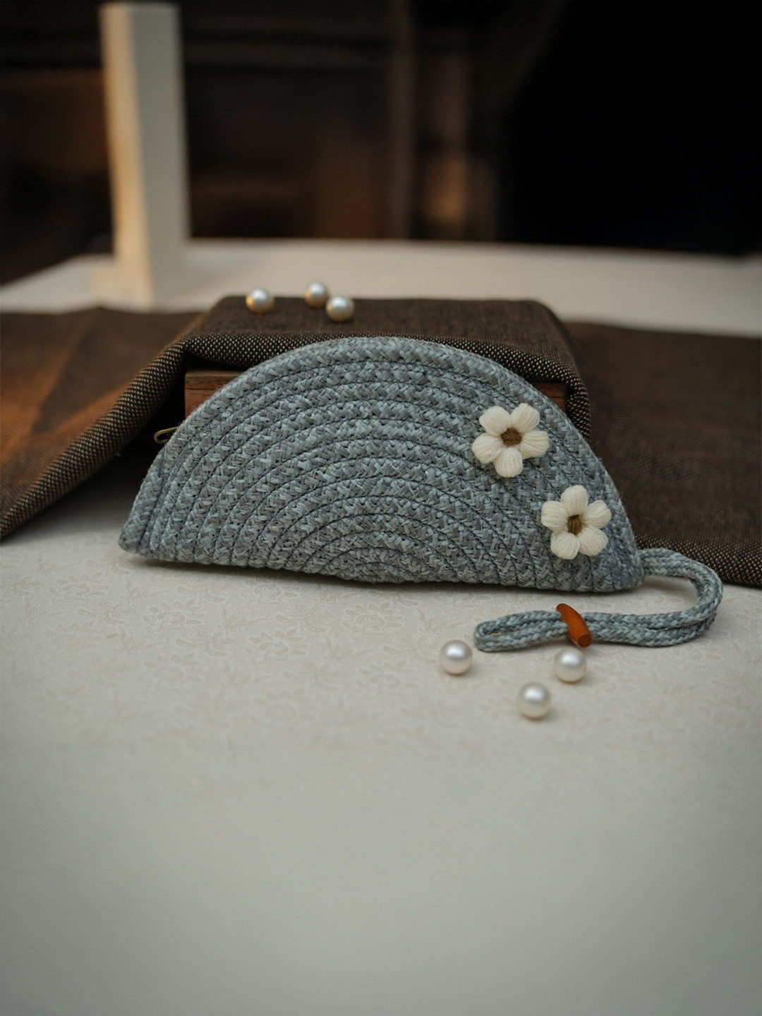 AURKA Wrist Loop Versatility Purse Clutch