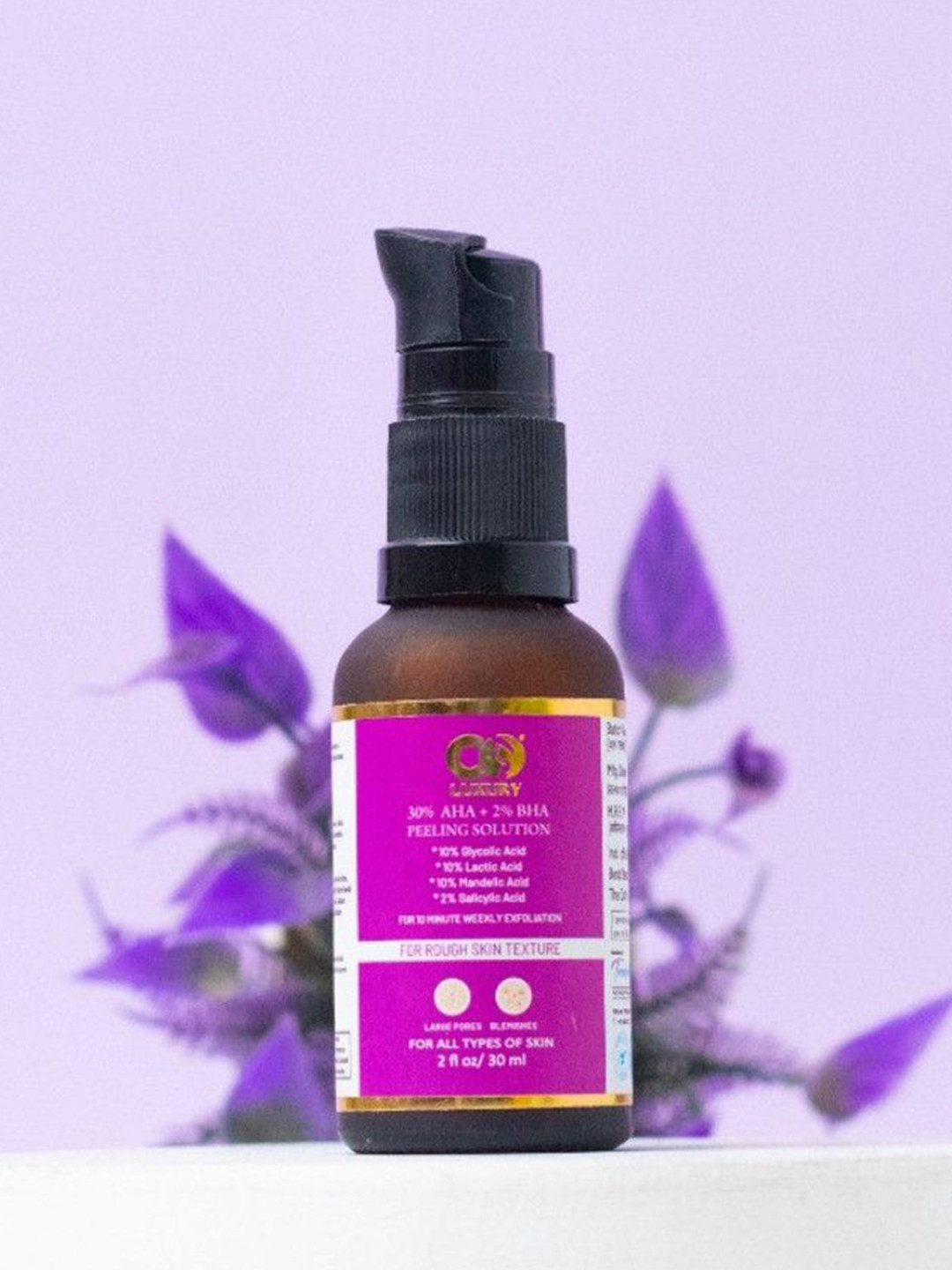 CO LUXURY 30% AHA + 2% BHA Exfoliating Peeling Solution - 30 ml