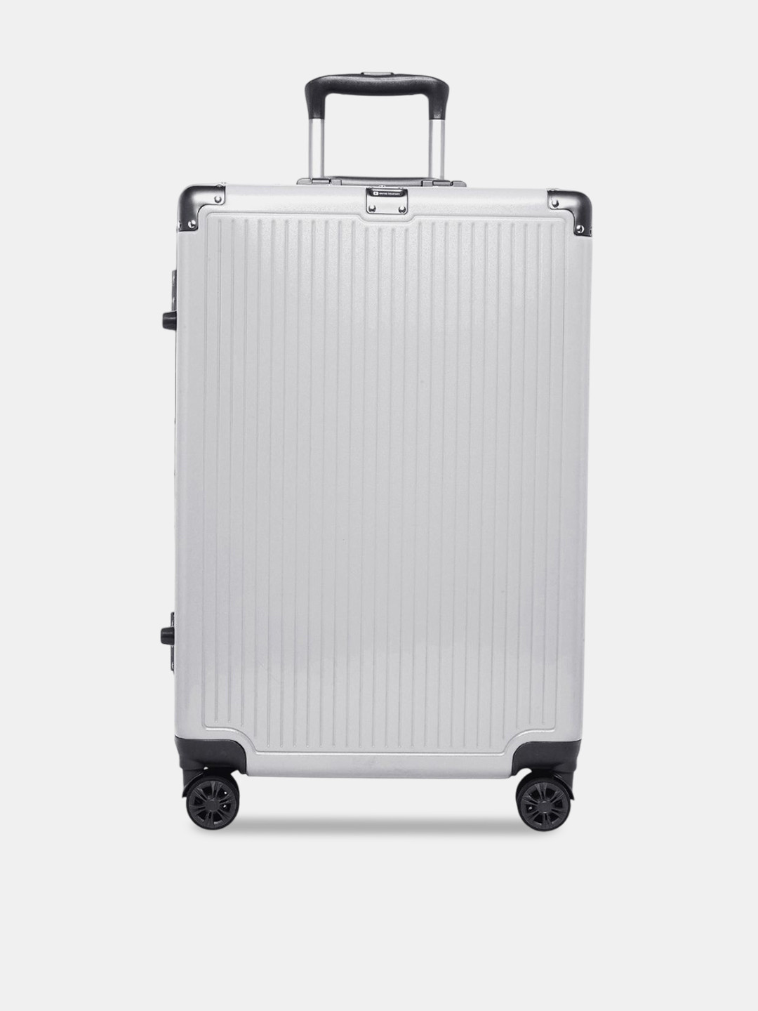 SWISS MILITARY Kinetic Textured Hard-Sided Medium Trolley Bag