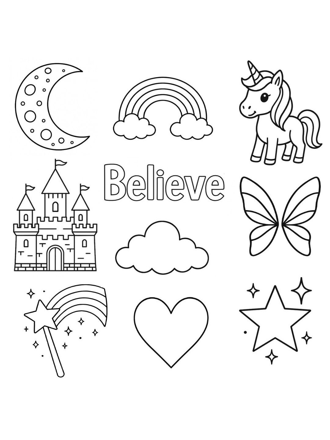 Nesta Toys Unicorn DIY Fridge Magnet