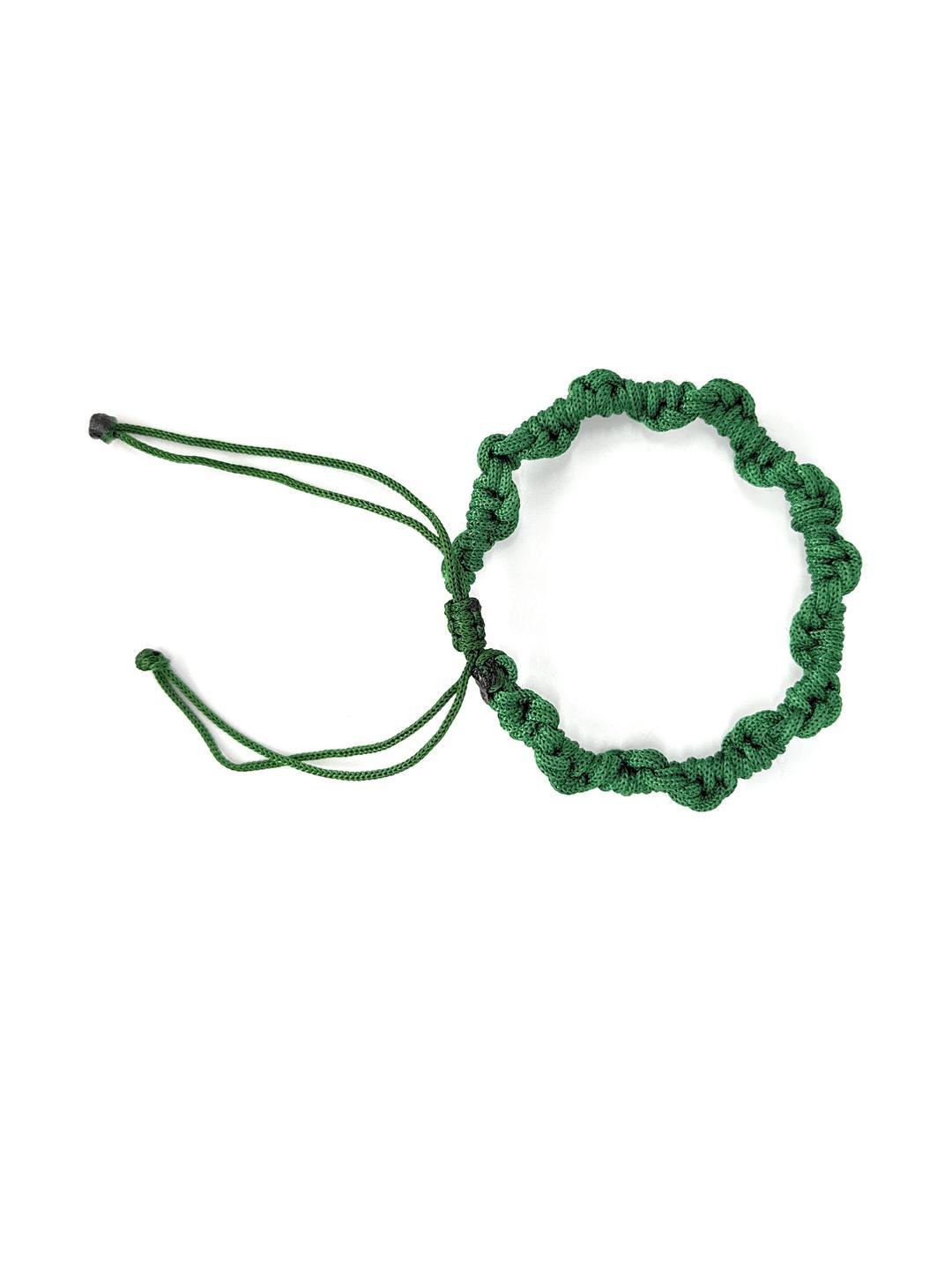 Green Silk Dori Spring Bracelet