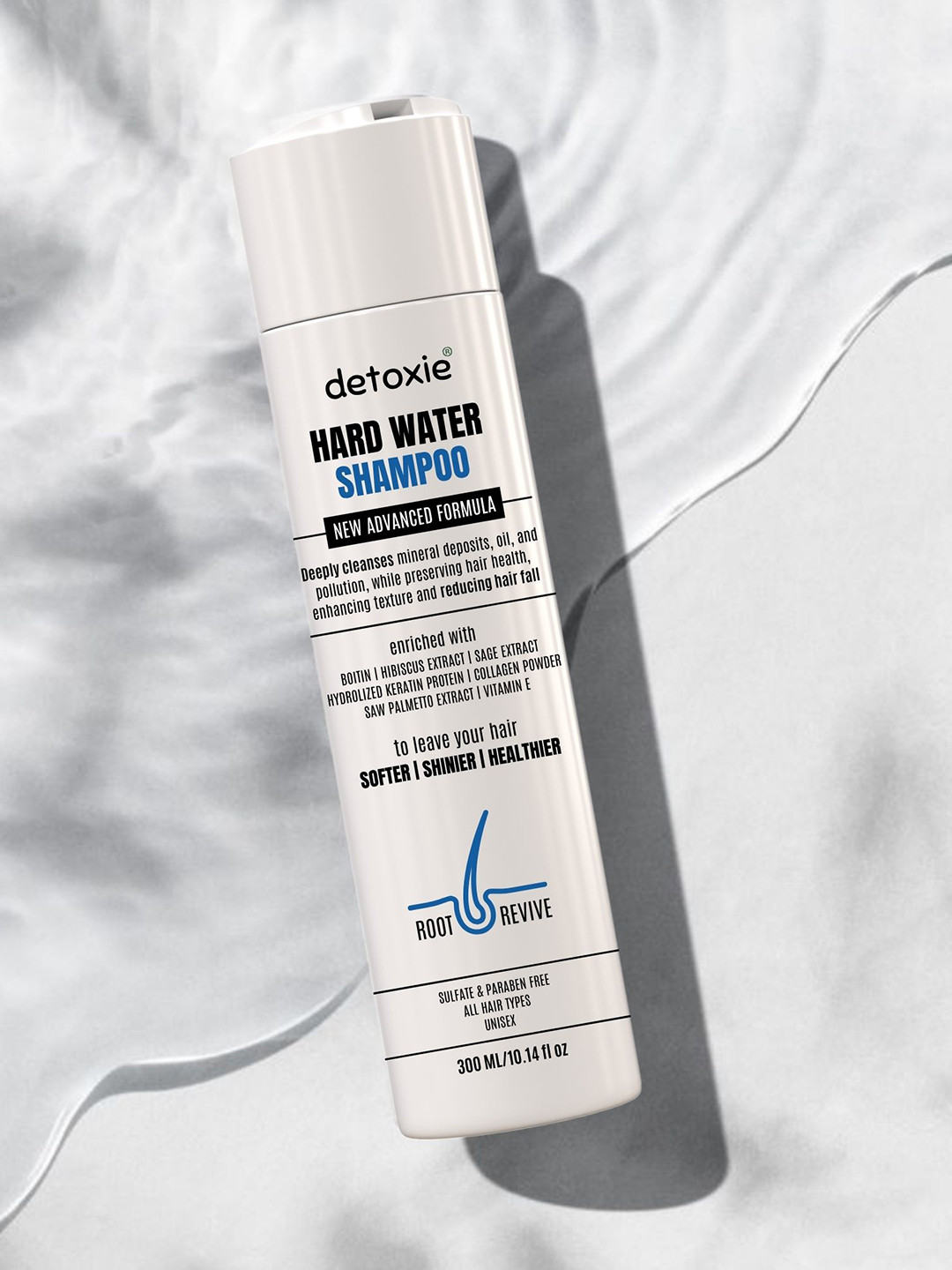 Detoxie Advanced Hard Water Shampoo- 300 ml