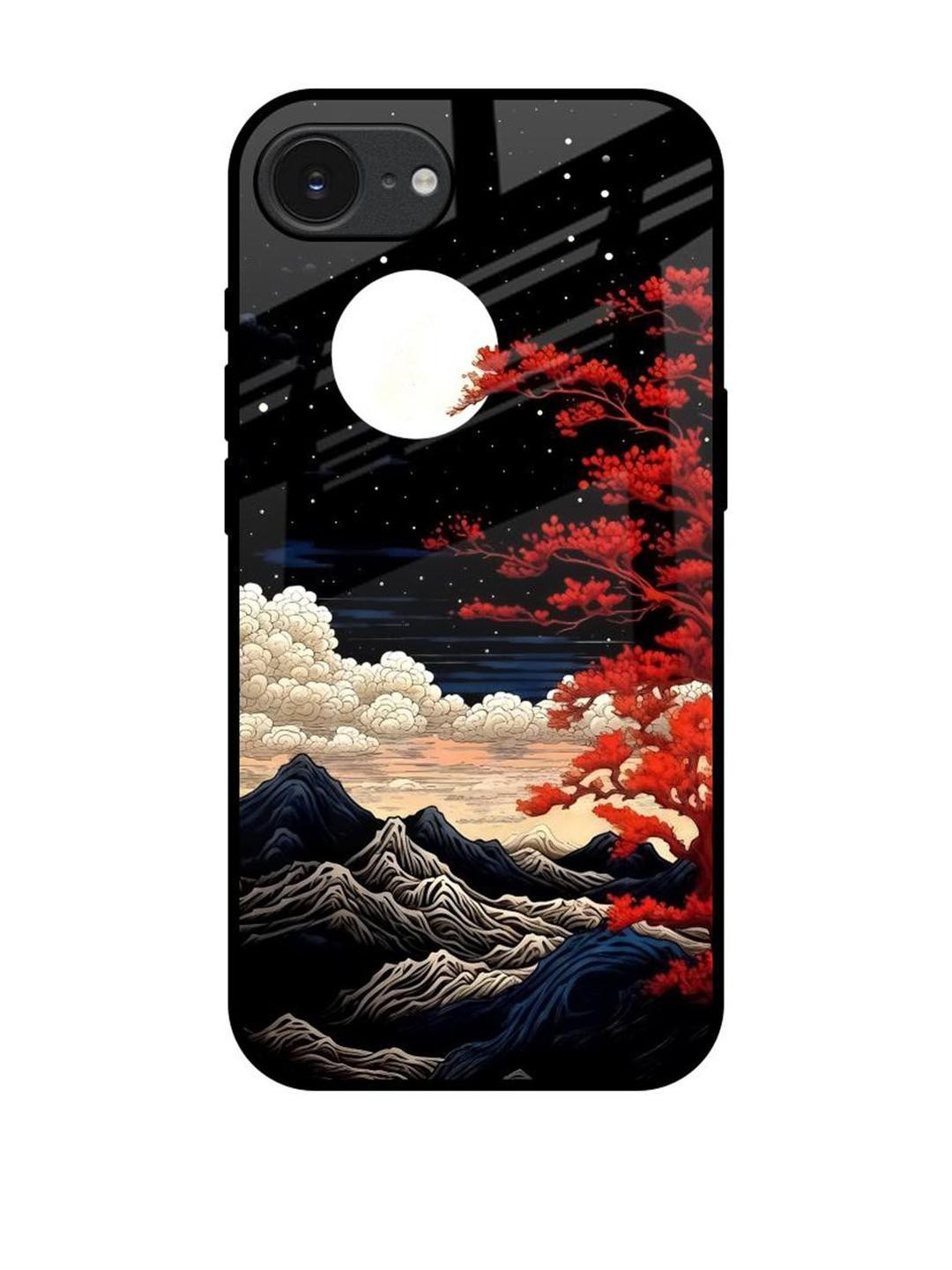 QRIOH Tropical Printed Apple iPhone 16e Back Case Mobile Accessories