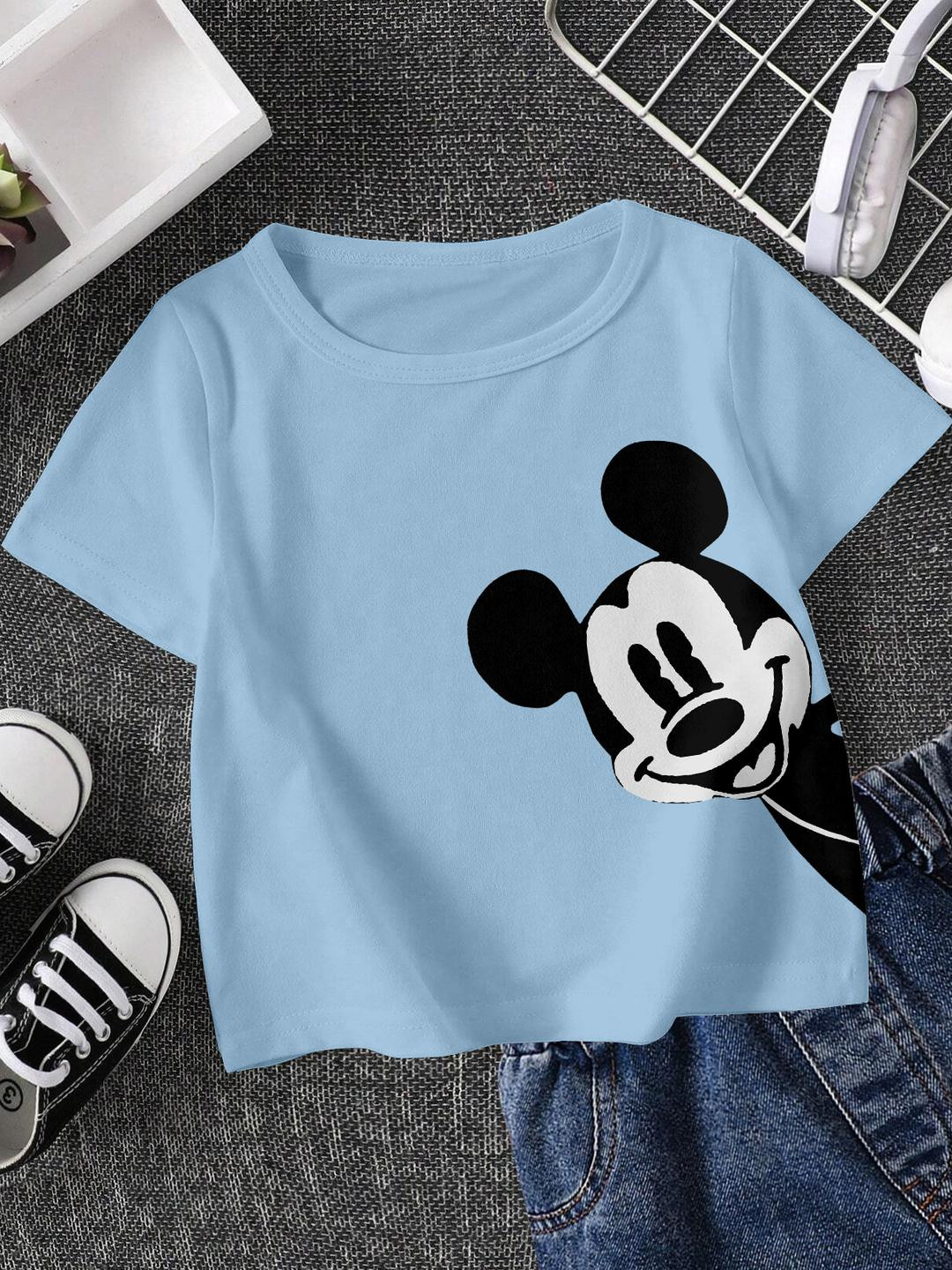 FIONAA TRENDZ Kids Blue Tshirts