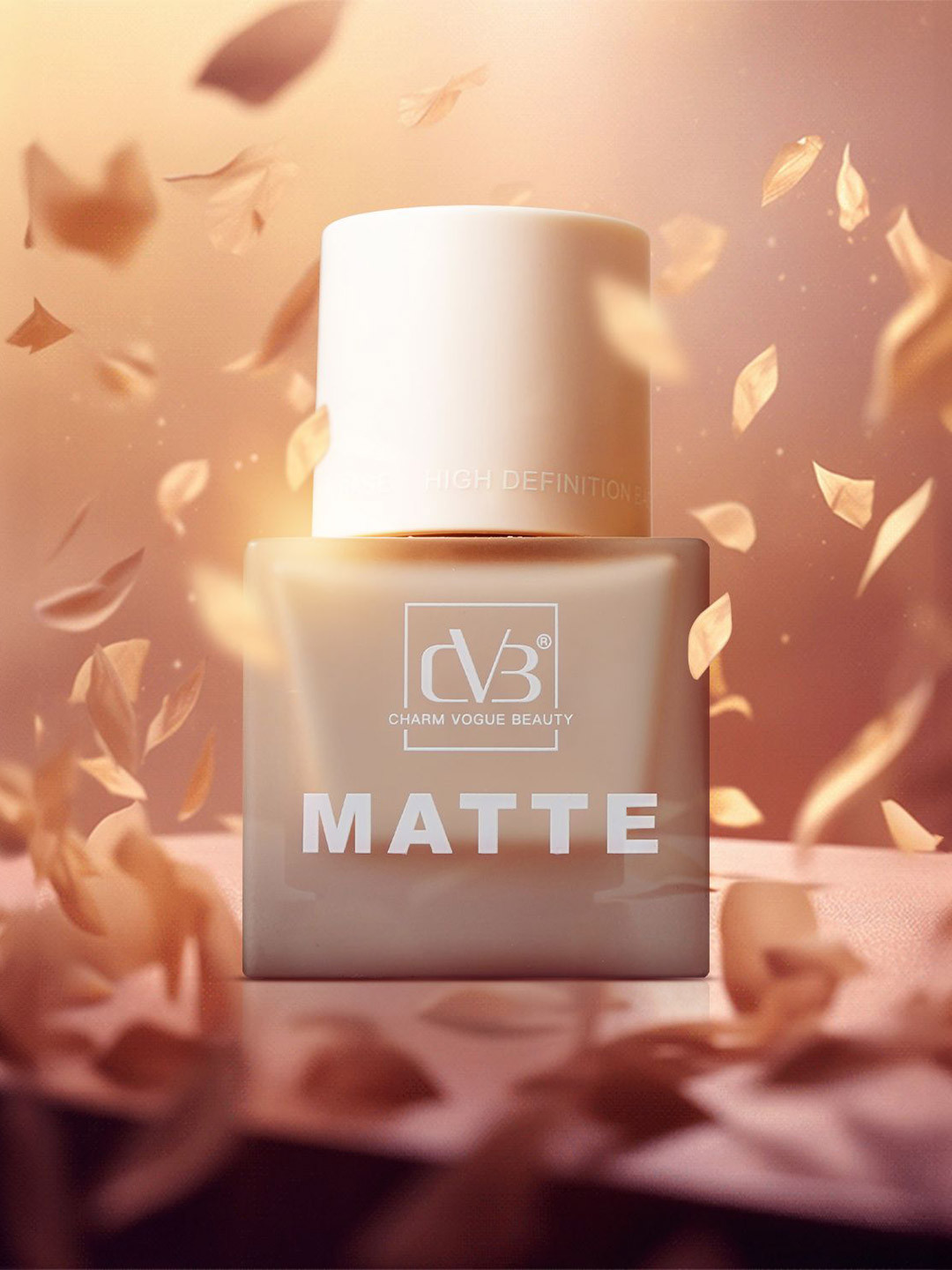 CVB High Definition Base Matte Foundation - 50 ml - Natural Nude - 04