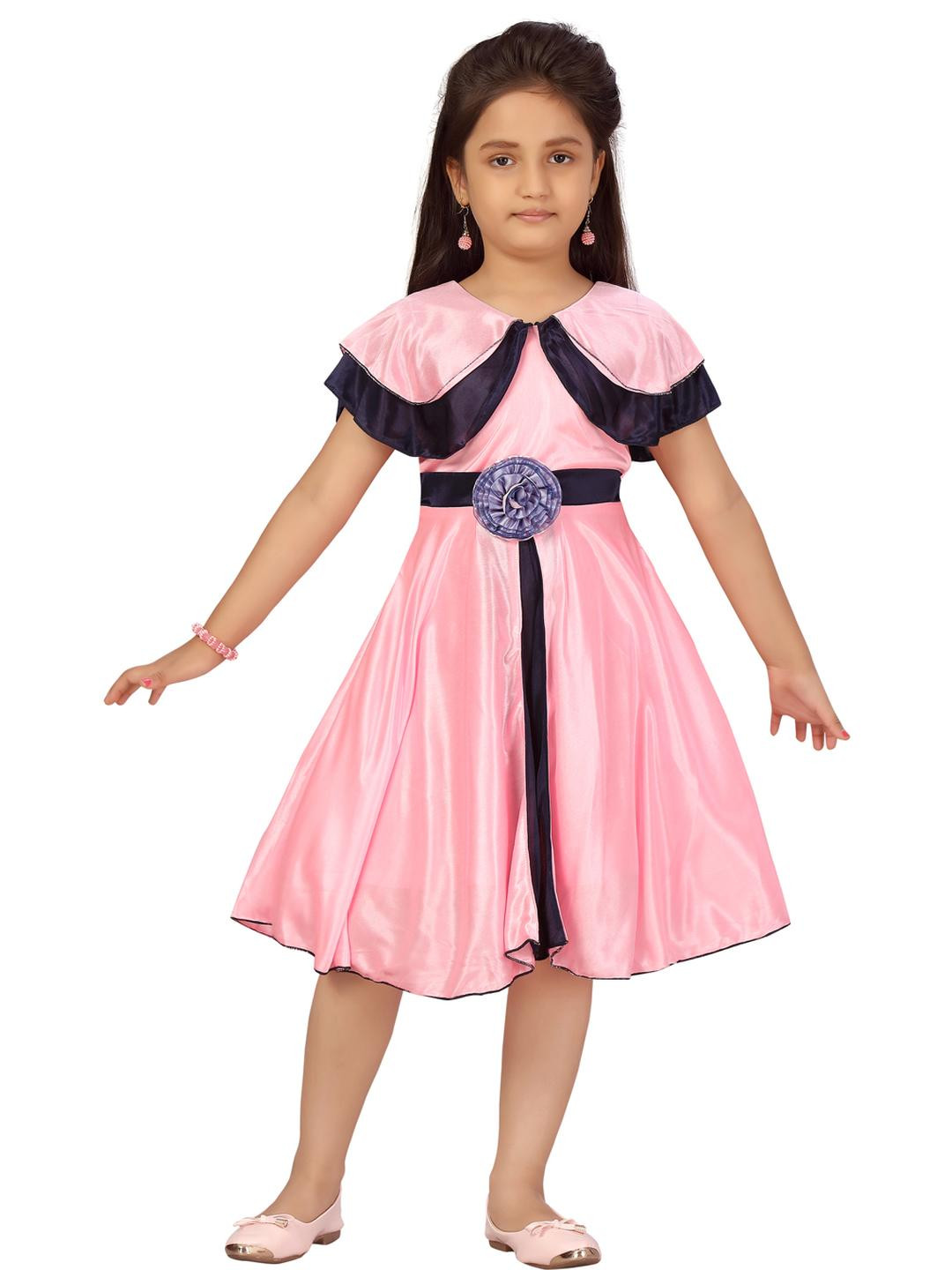 Muhuratam Pink Silk Dresses