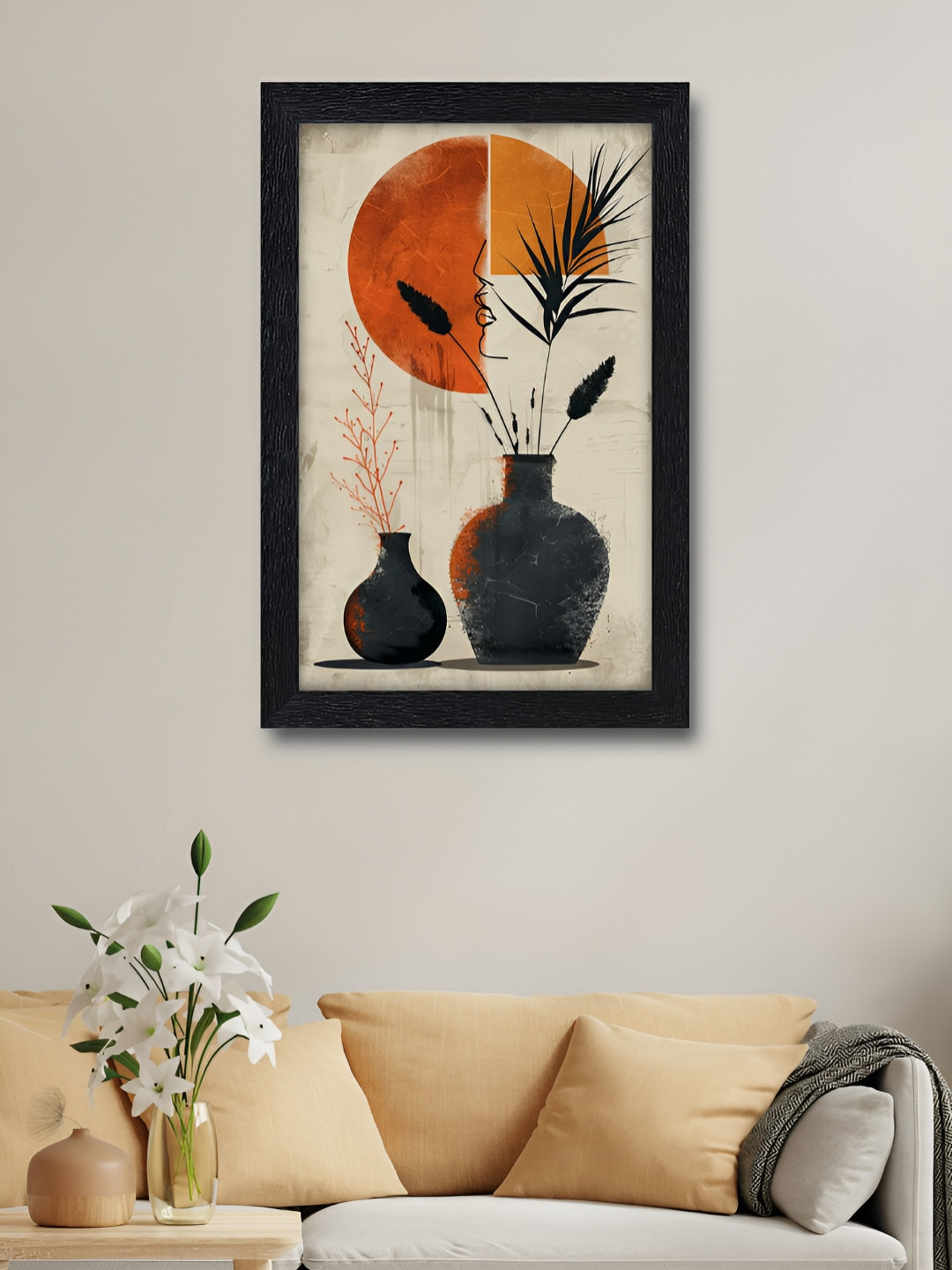 Aura Brown & Orange Earthbound Dreams Wall Art
