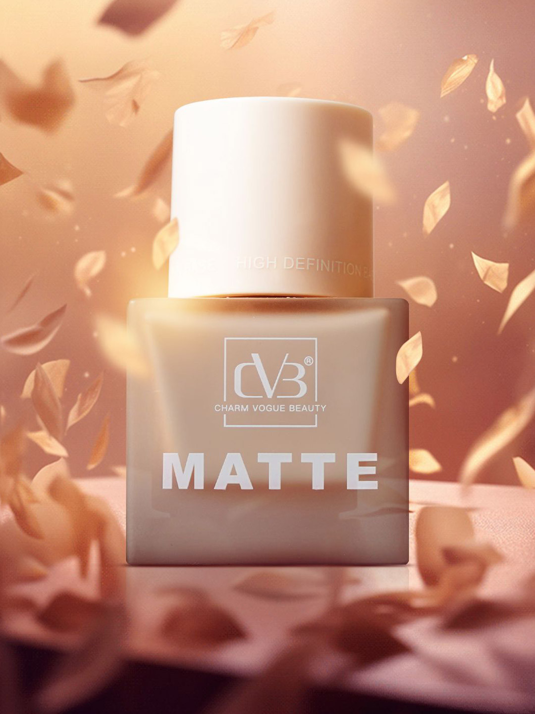 CVB High Definition Base Matte Foundation - 50 ml - White Ivory 01