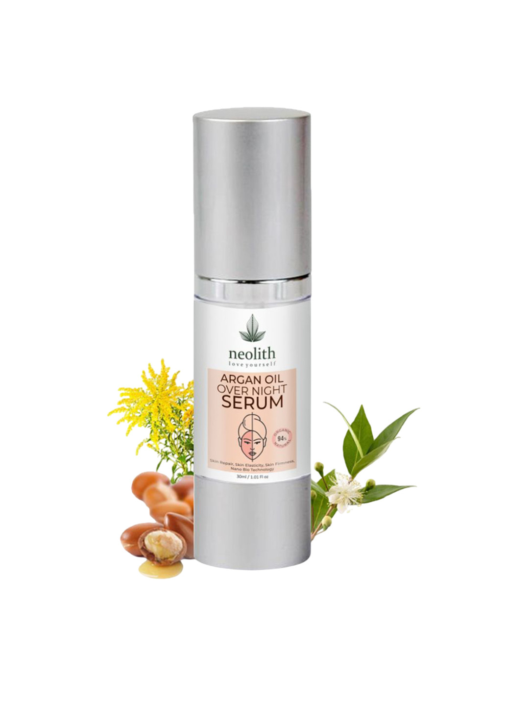 neolith Argan Oil Over Night Serum For Skin Brightening - 30 ml