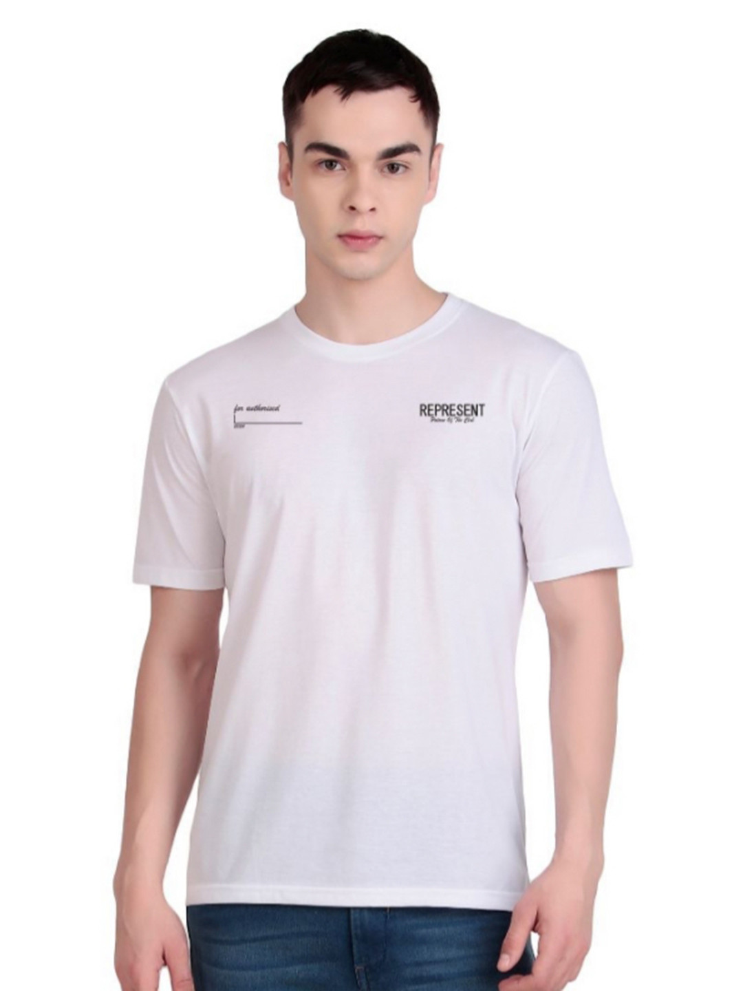 FLYIND VOGUE OUTFIT Typography Printed Round Neck Regular Fit T-Shirt