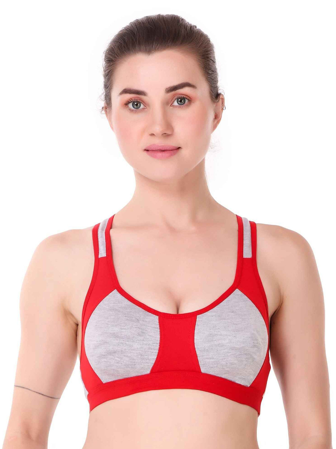 Halfspin Full Coverage Underwired & Non Padded Sports Bra