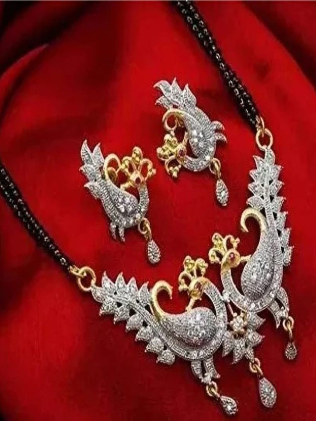 Ak Fashion Artificial Stones Mangalsutra