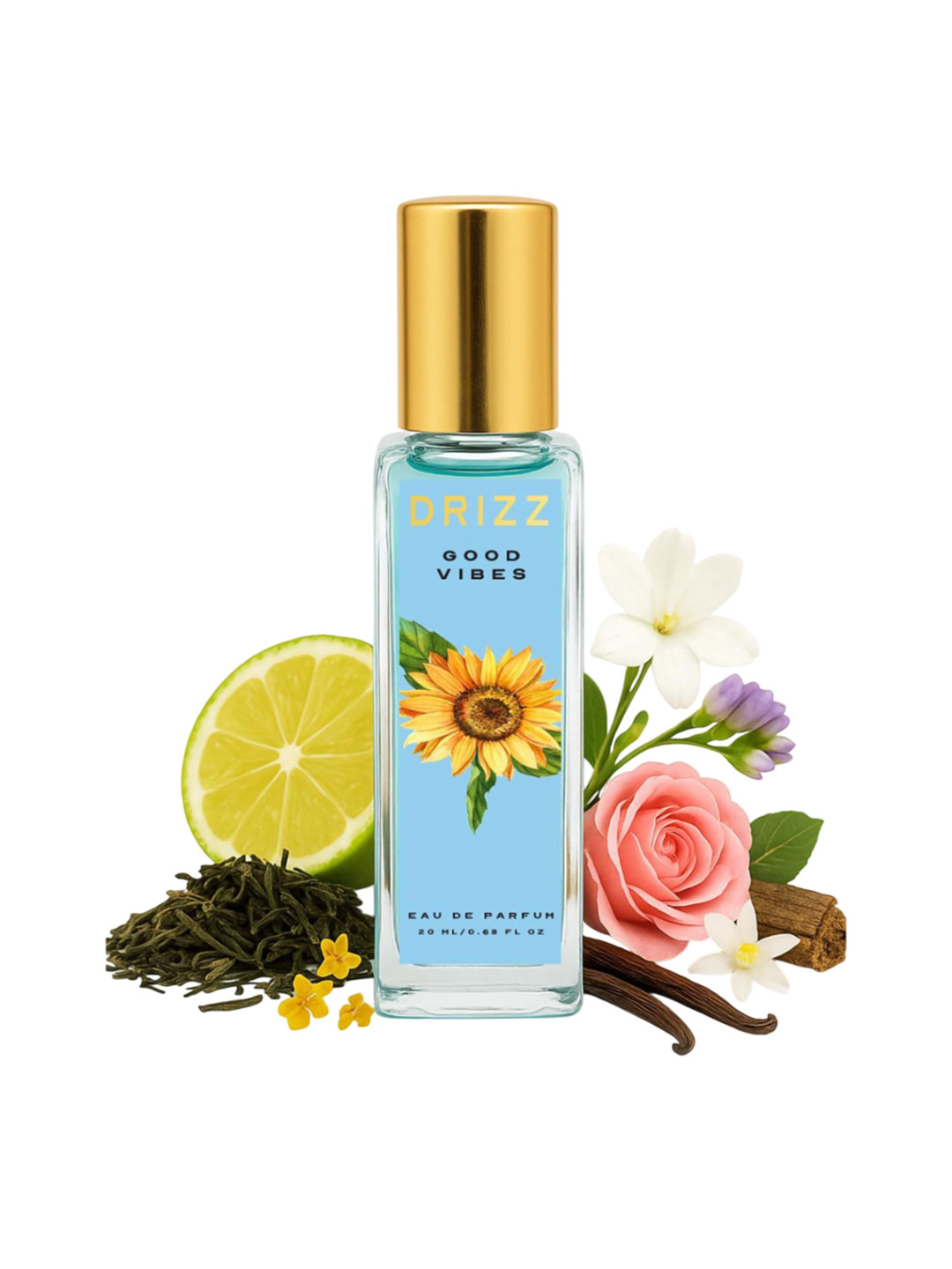 DRIZZ Women Good Vibes Eau De Parfum - 20 ml