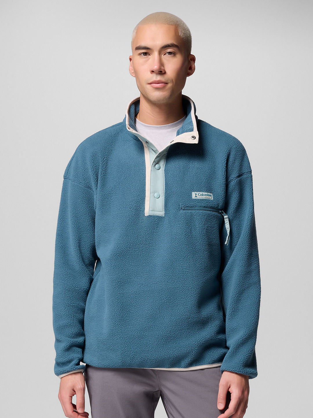 Columbia Helvetia II Stand Collar Neck Sporty Jacket