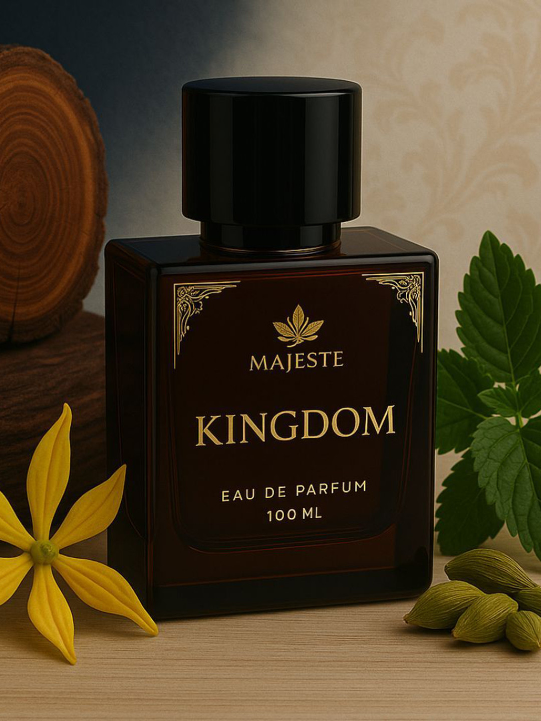 APS Majeste Set Of 2 Kingdom & Black Fury Eau De Parfum - 50 ml & 100 ml