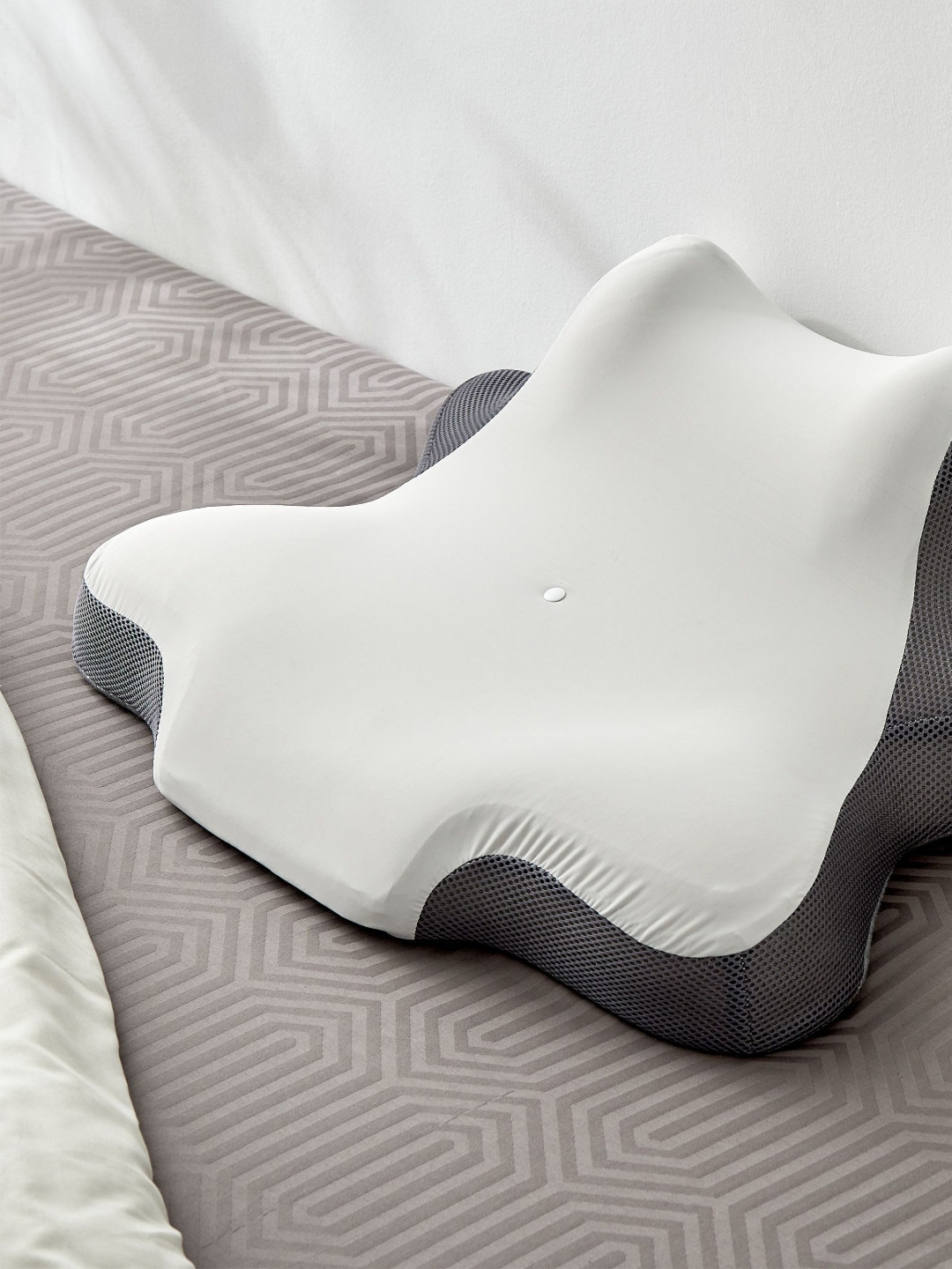 Home Centre White Memory Foam Filled Soft Sleep Pillow