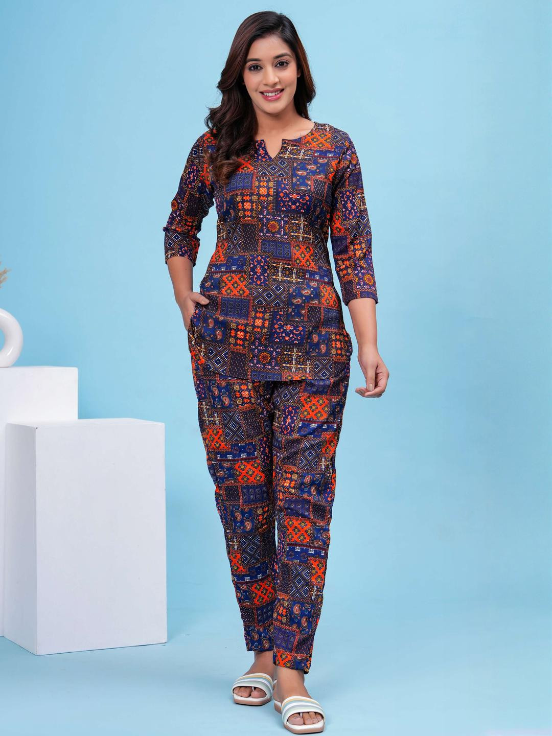 DIZON Women Polyester Night suits