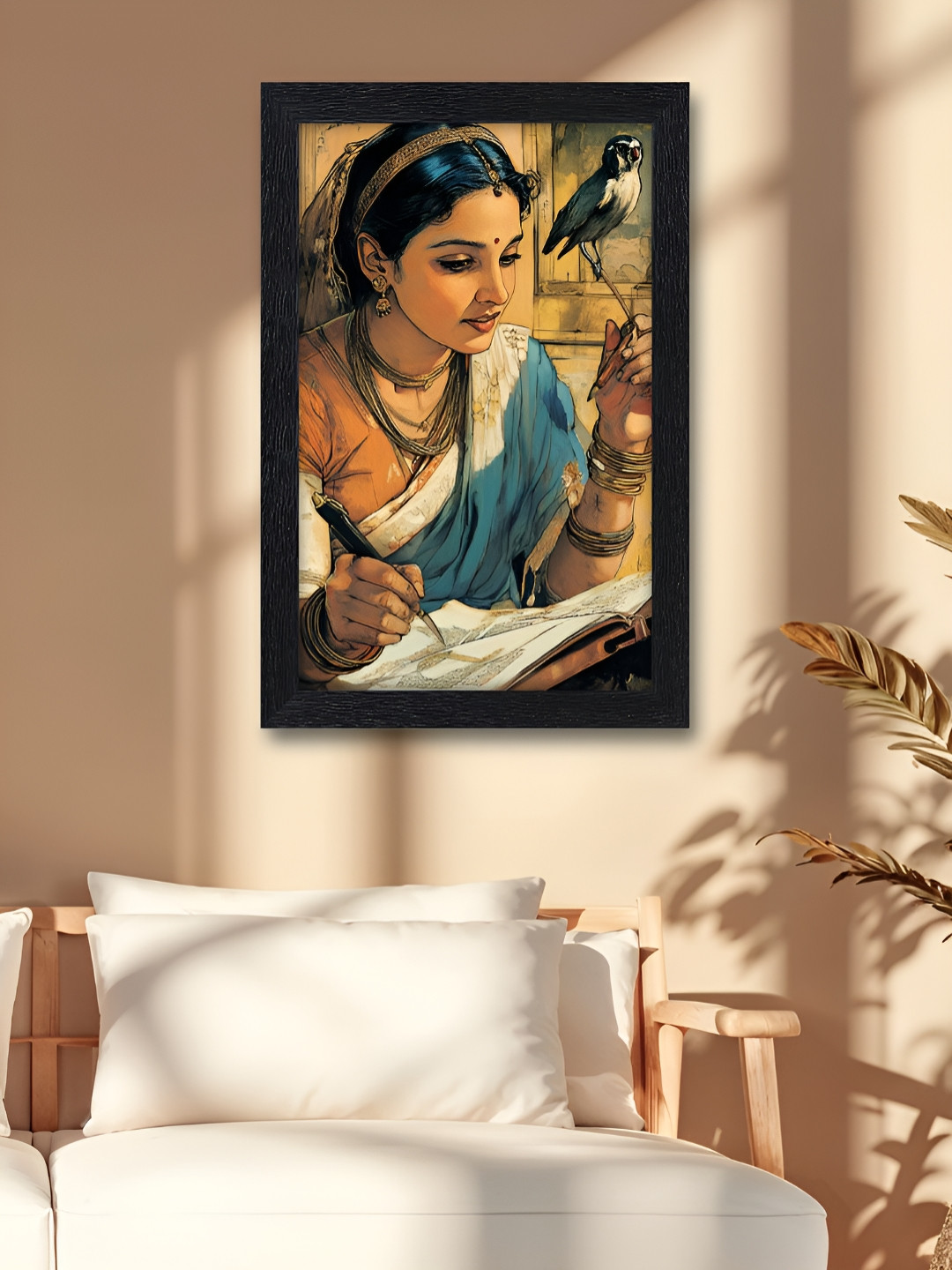 Aura Blue & Orange Portrait Studies Wall Art