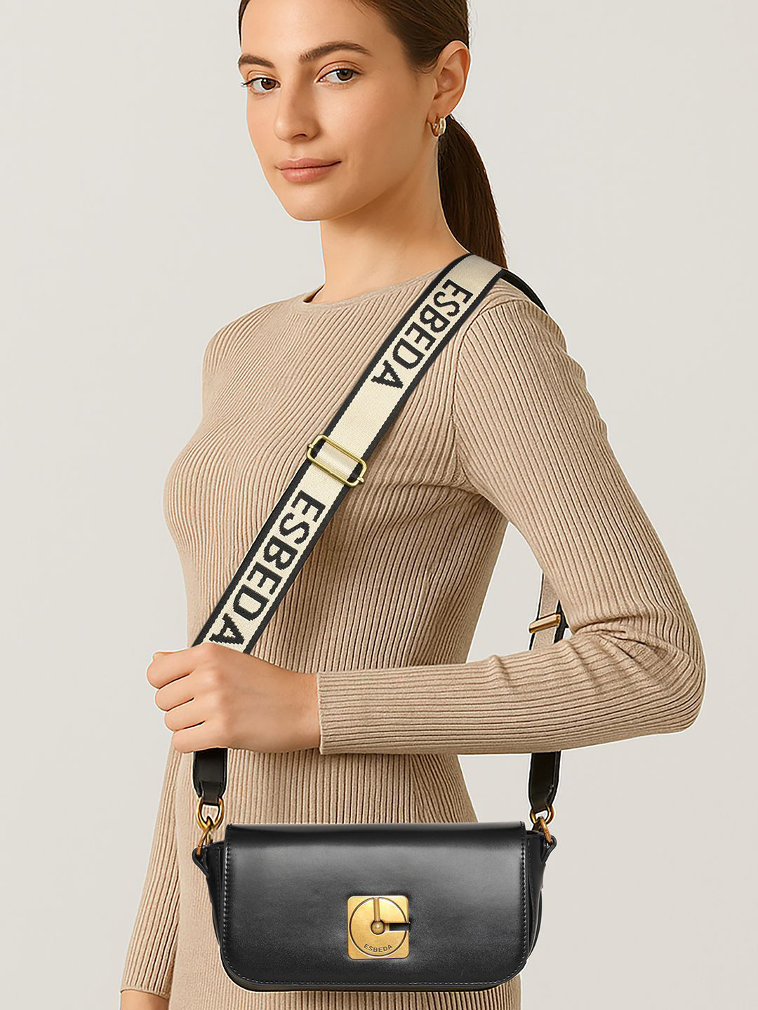 ESBEDA Swagger LuxeLine Detachable Sling Strap Sling Bag