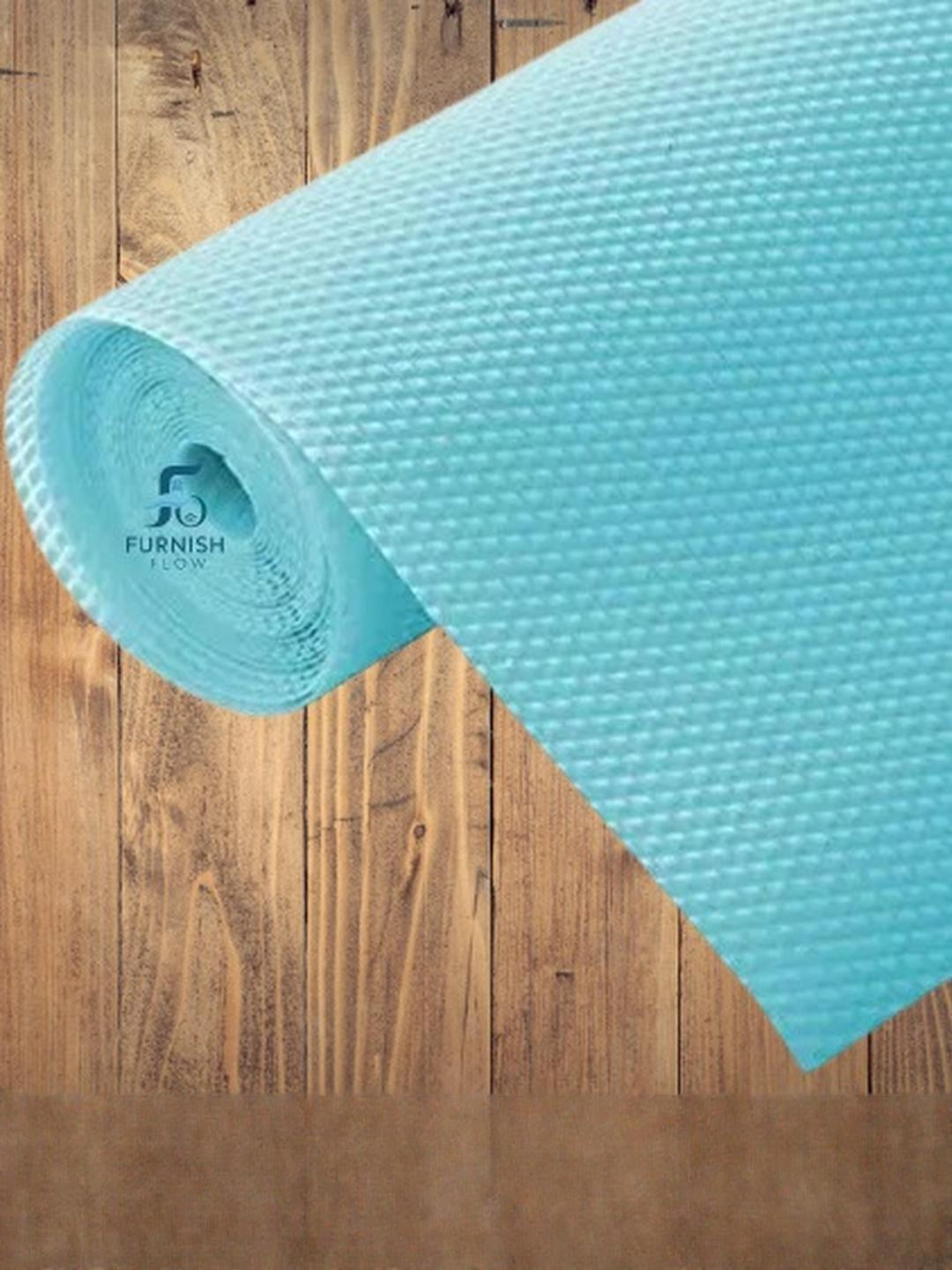 HOME ARK Blue Solid Shelf Liner 1.5m