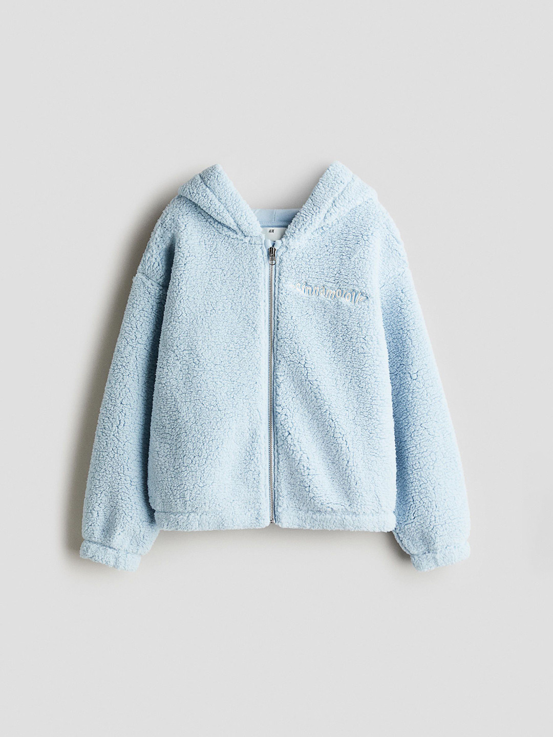 H&M Teddy Zip-Through Hoodie