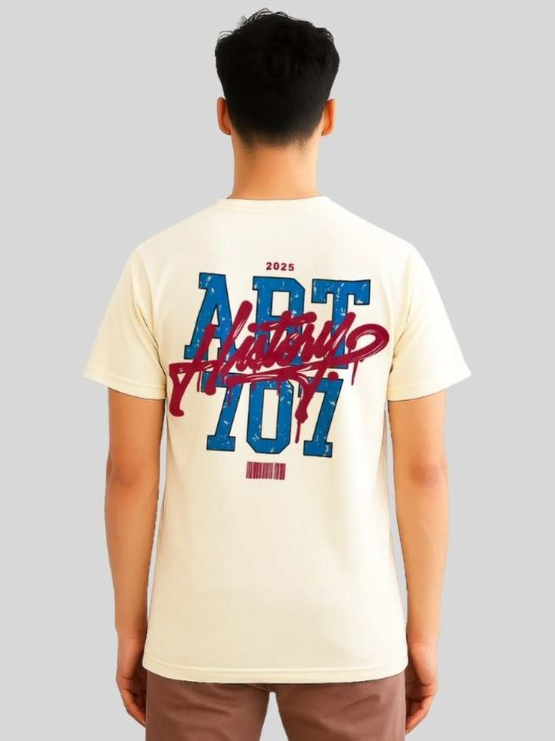 SUN 'N' SUMMER Typography Printed Short Sleeves Cotton T-shirt