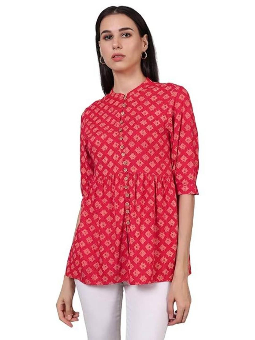 TRENDER Women Red Tshirts