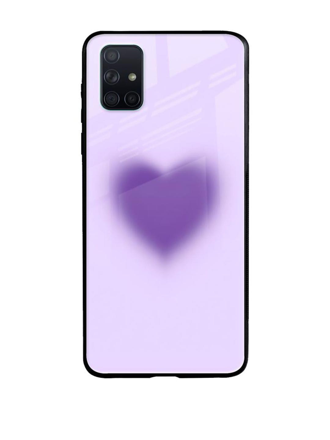 QRIOH Solid Printed Samsung Galaxy A51 Back Case Mobile Accessories