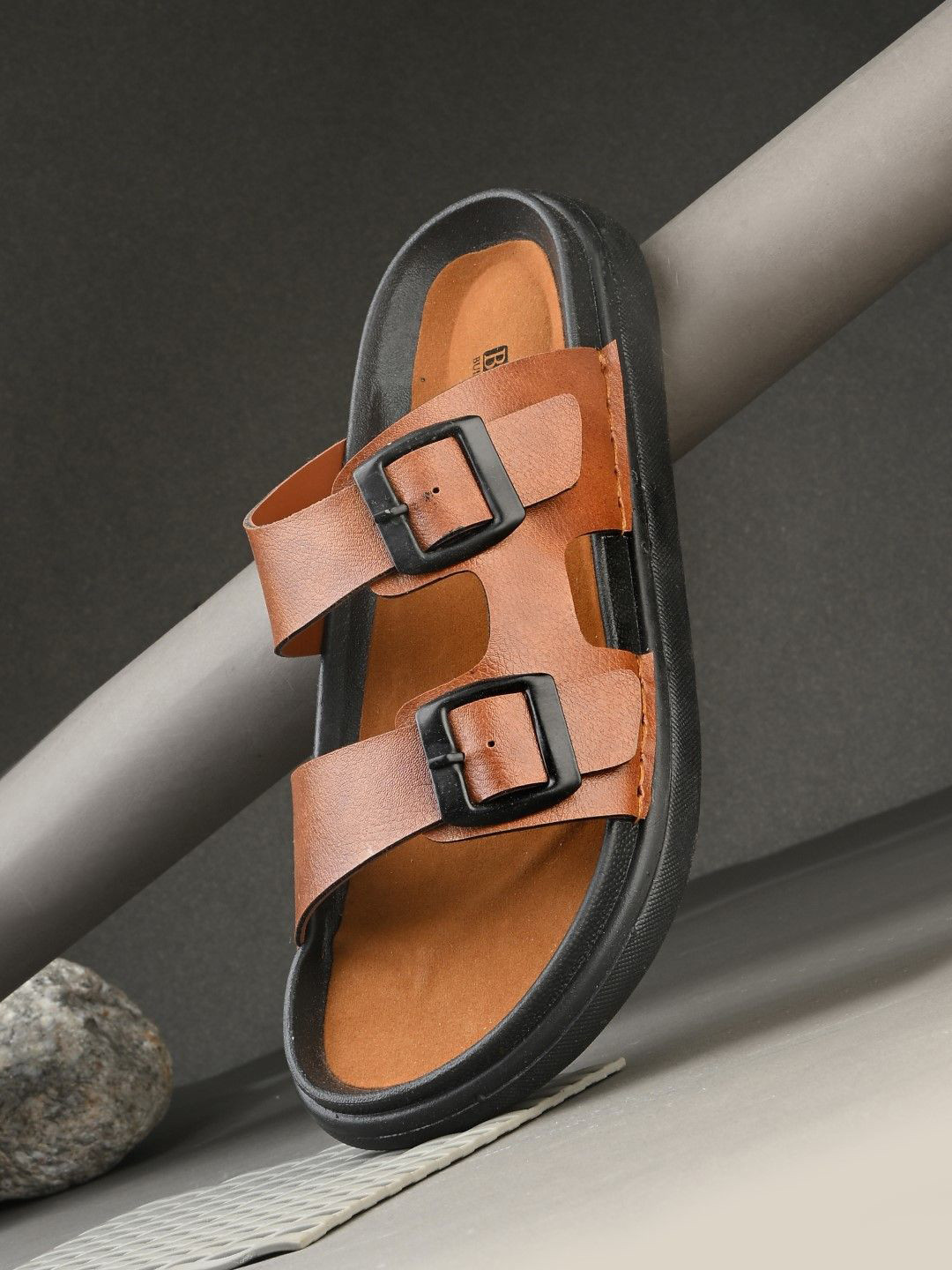 BIZZARO Men Slip-On Comfort Sandals With Airmax Sole