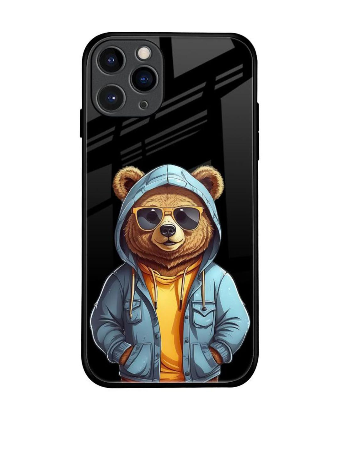 QRIOH Cartoon Characters Printed iPhone 11 Pro Back Case Mobile Accessories