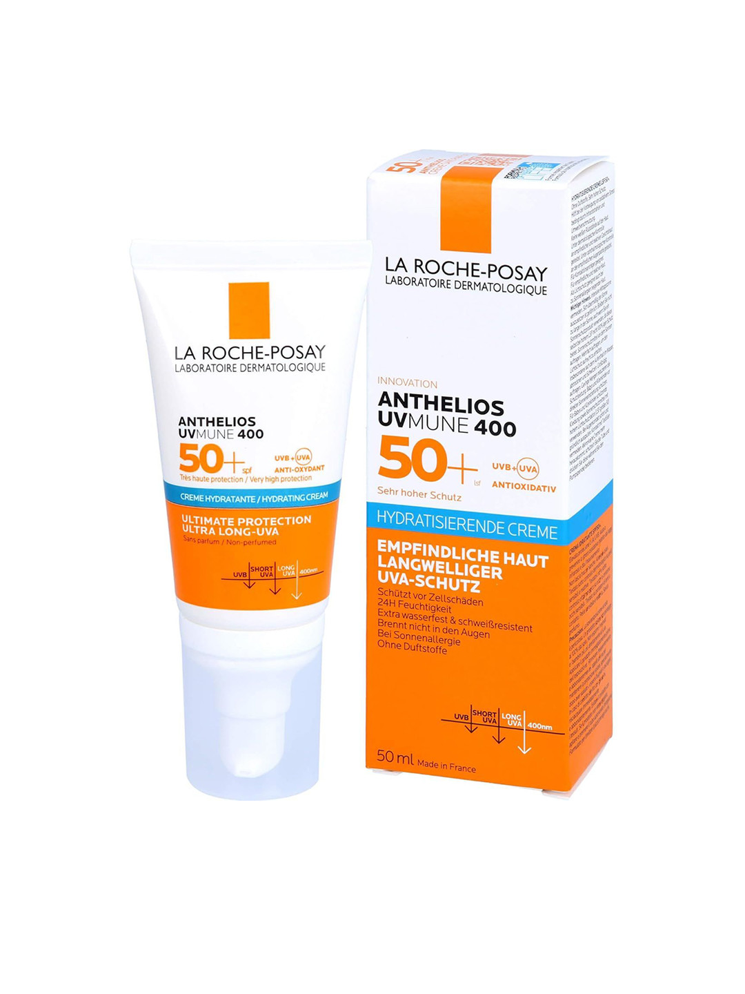 La roche - posay Hydrating Cream Sunscreen -50 ml