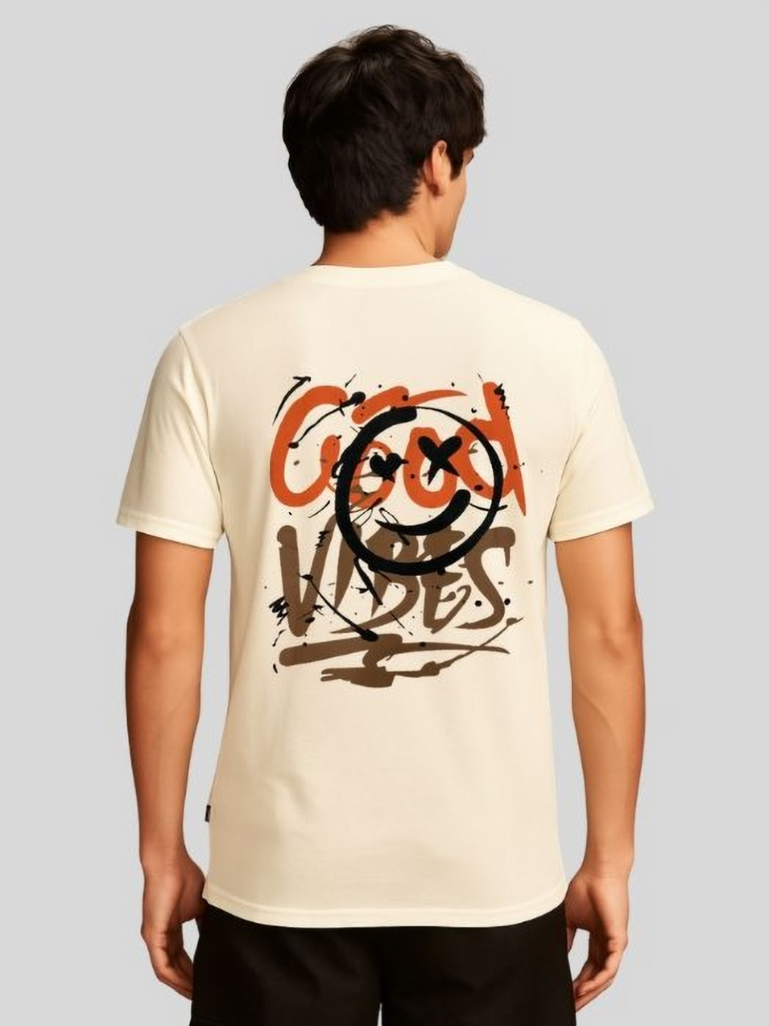 SUN 'N' SUMMER Graphic Printed Round Neck Cotton T-shirt