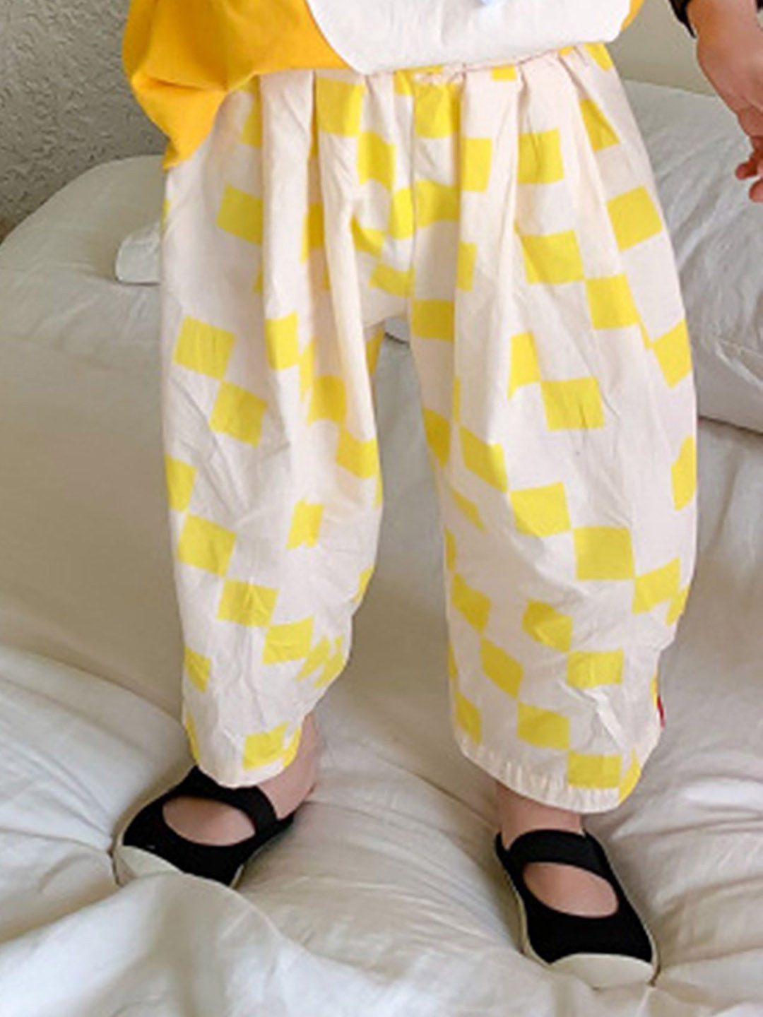 LULU & SKY Boys Printed Low-Rise Pure Cotton Baggy Trousers