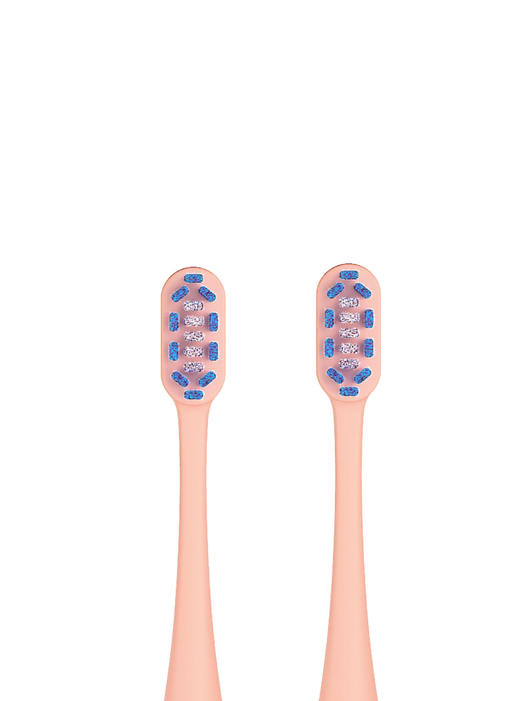 Dr.Dento Set Of 2 Neo Series Electric Toothbrush Heads - Coral Red
