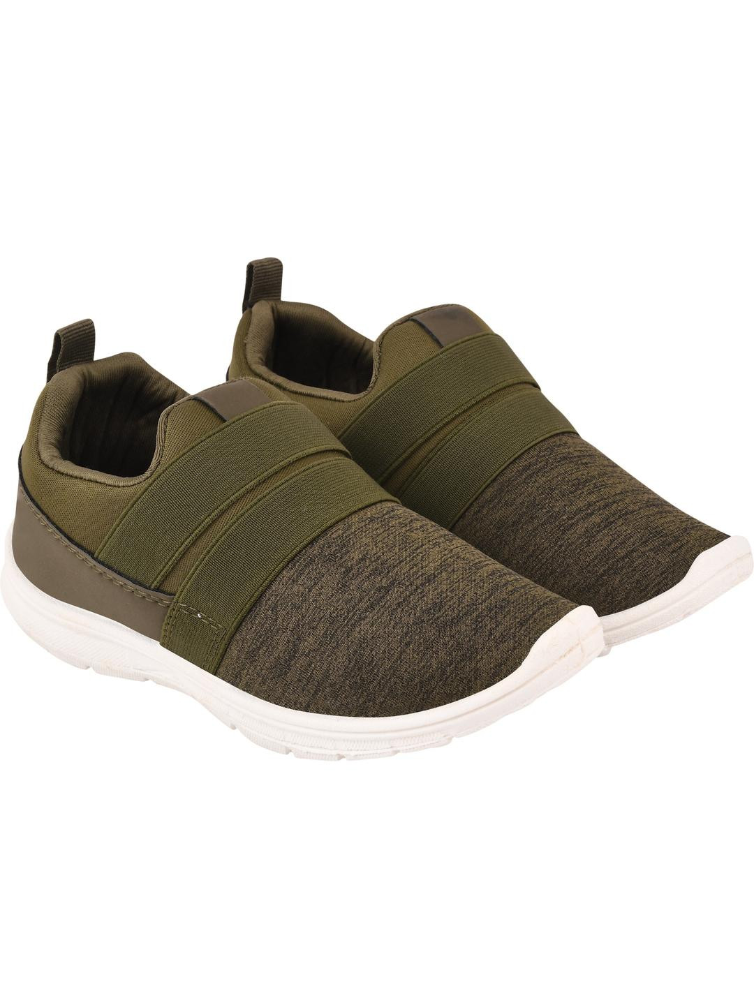 PU-PINE Green Mesh Sneakers