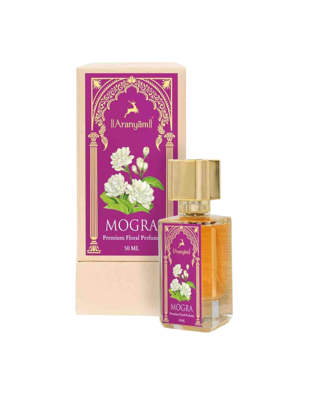 Aranyam Mogra Long-Lasting Eau De Parfum - 50 ml