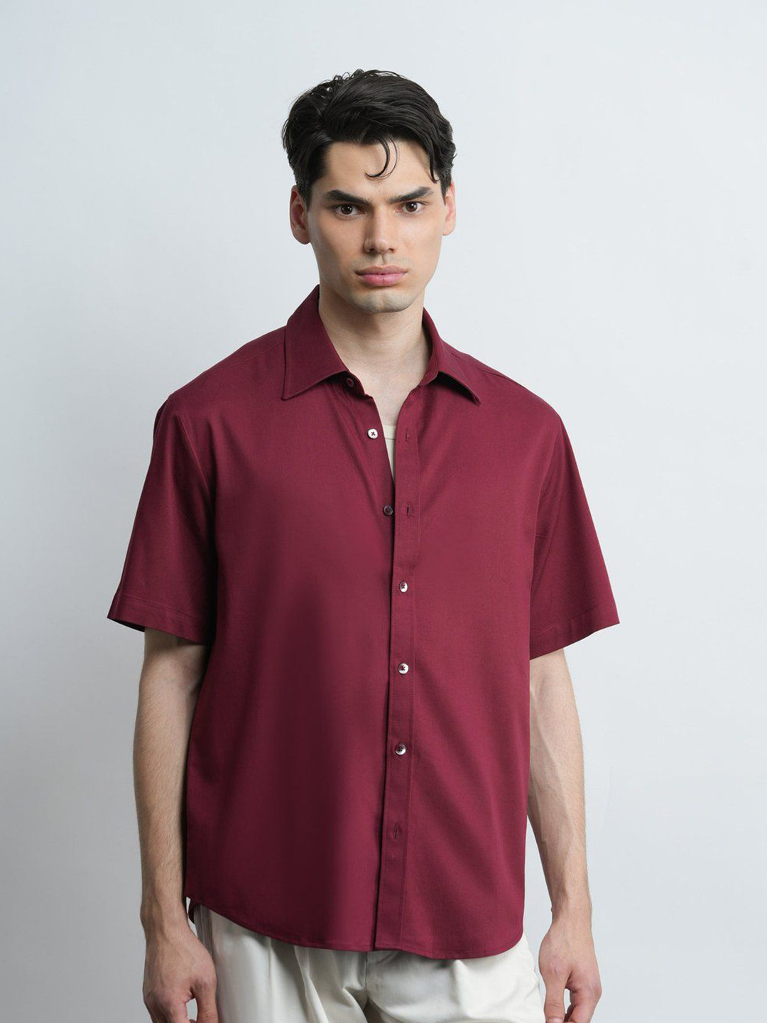 COVE AND LANE Relaxed Fit Casual Shirt