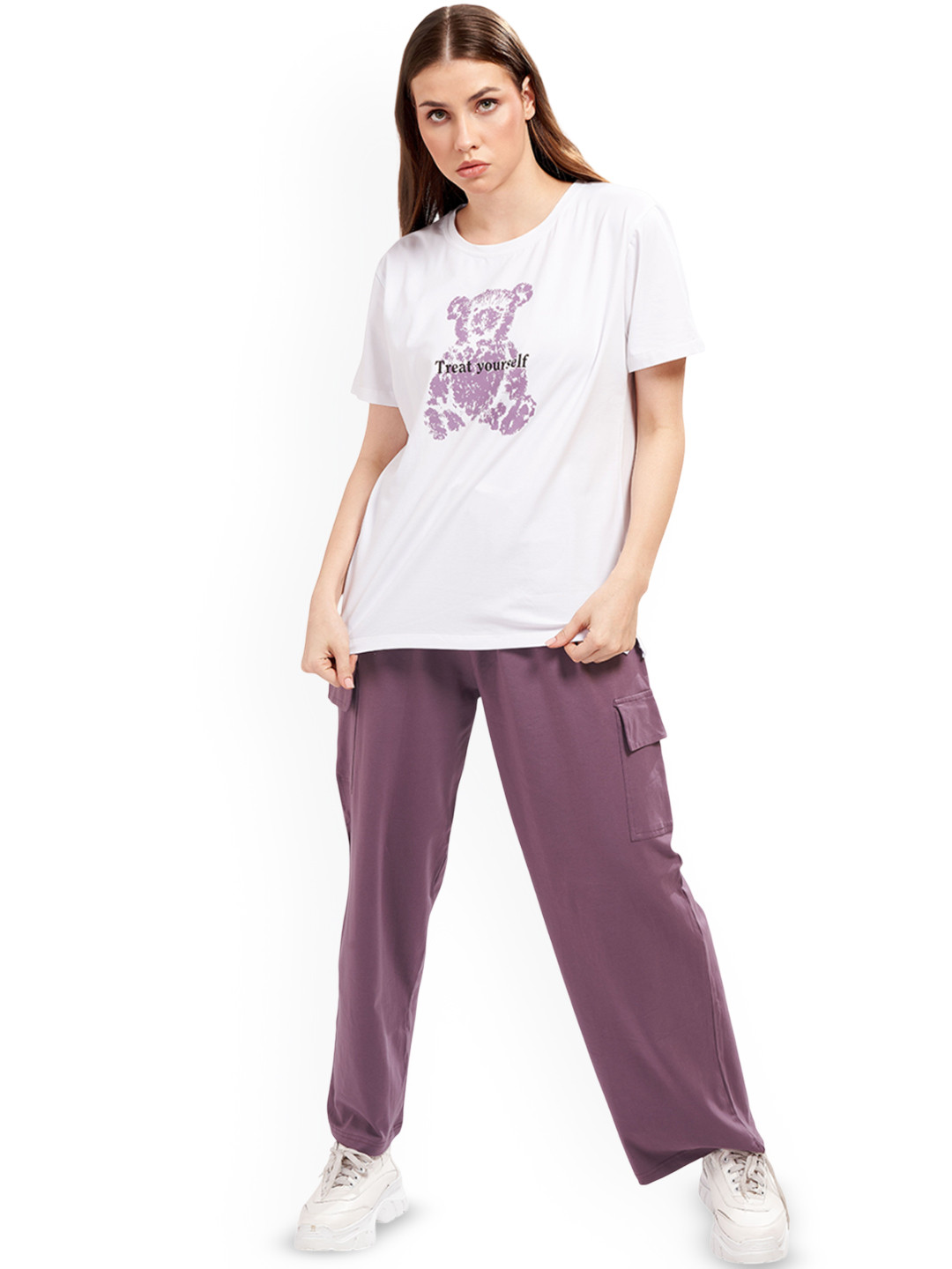 WEET Printed T-Shirt With Trouser Co-Ords