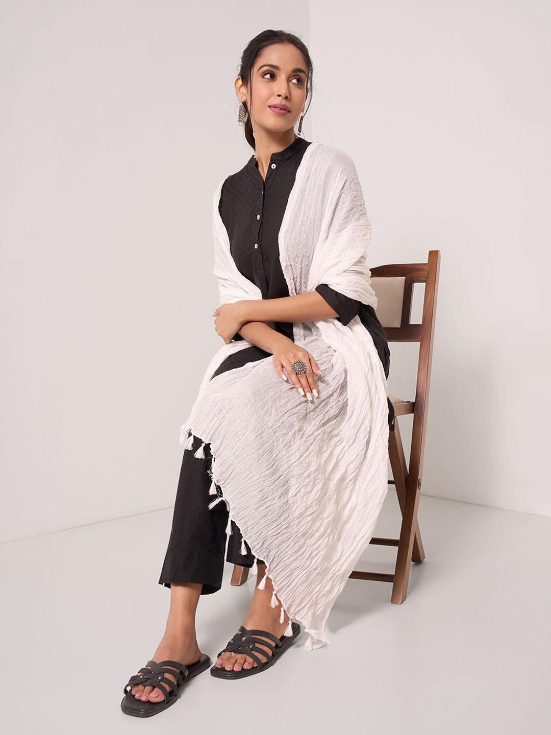 RANGMANCH BY PANTALOONS Cotton Dupatta