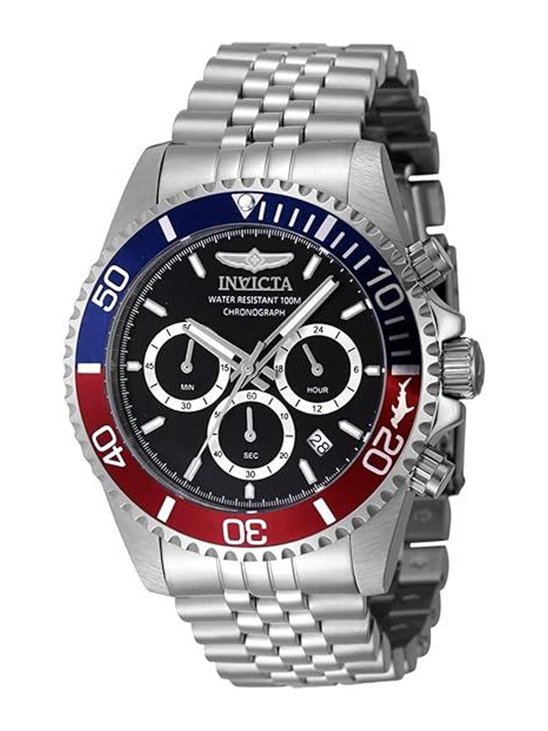 Invicta Men Dial & Stainless Steel Straps Analogue Watch 48117