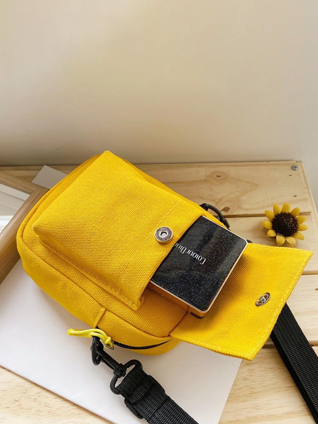 MOMISY Women Floral Embroidered Crossbody Sling Bag