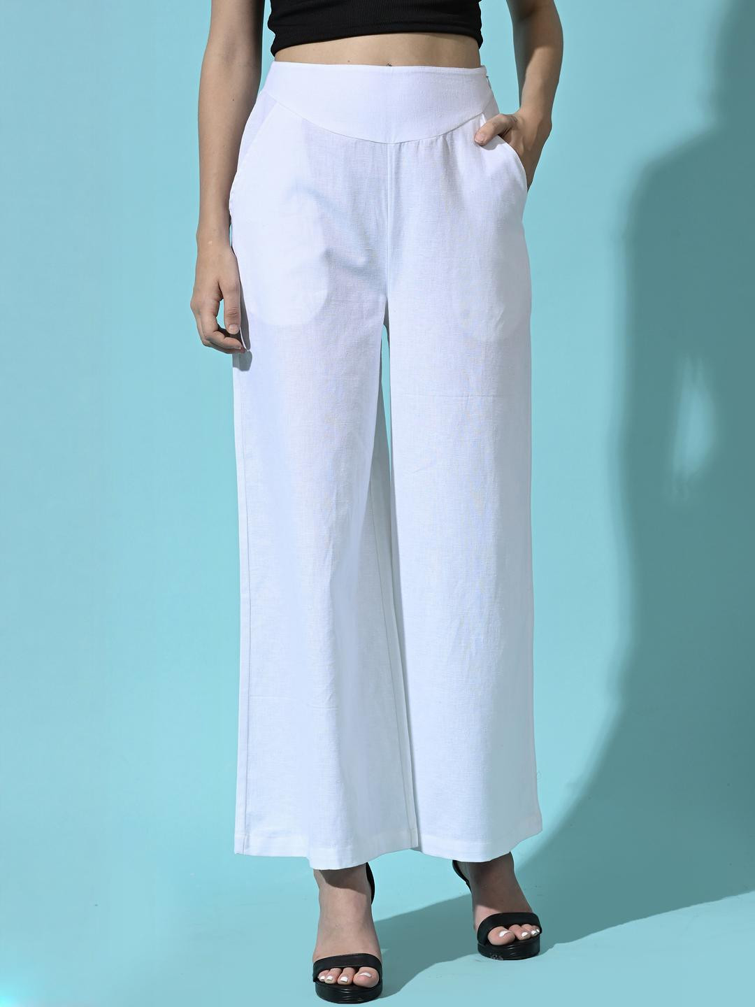 SMERA MART Cotton Trouser Pant for Women