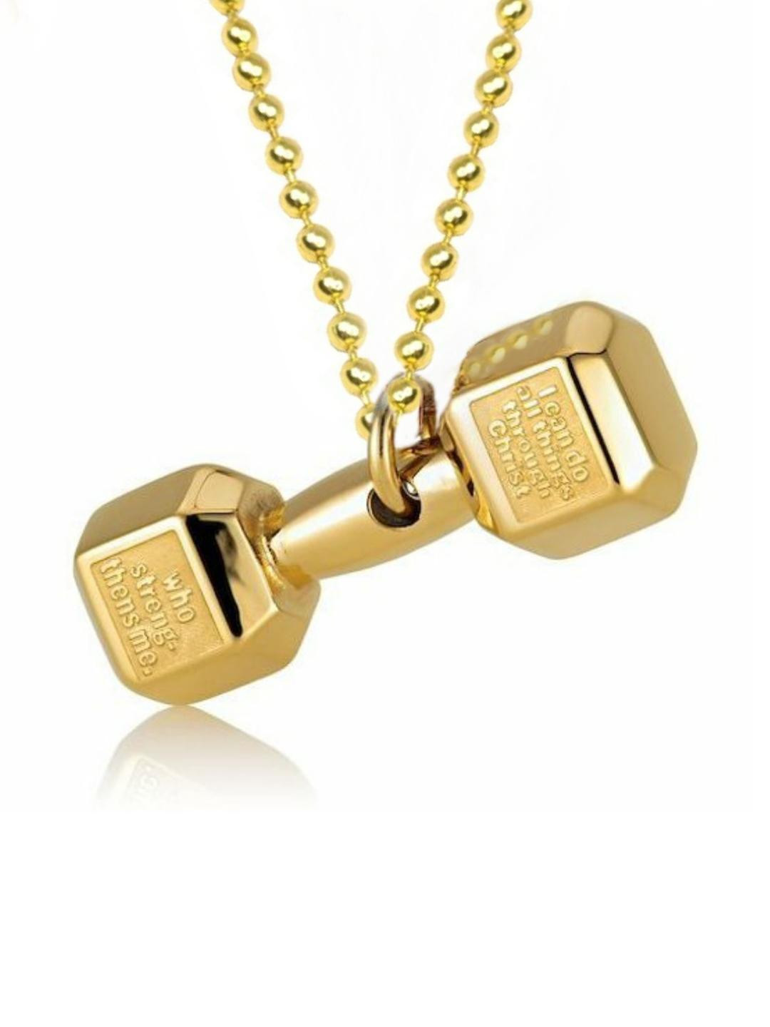 De-Ultimate Men Gold Pendant