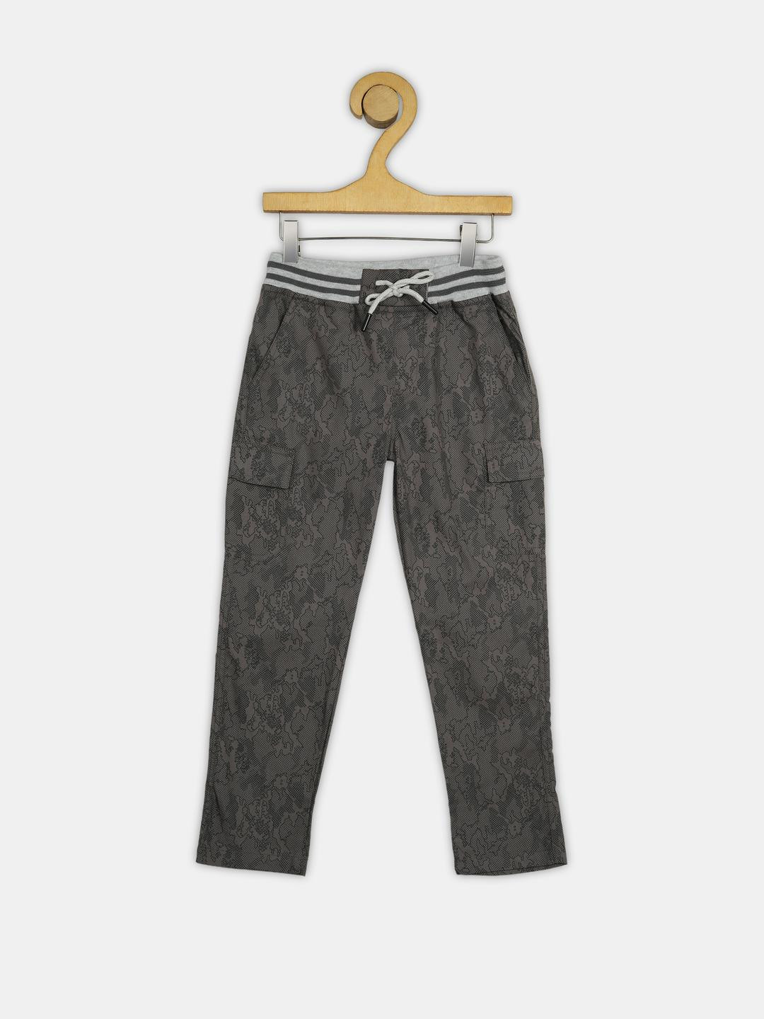 ALBEPOSE Boys Printed Cargo Pants